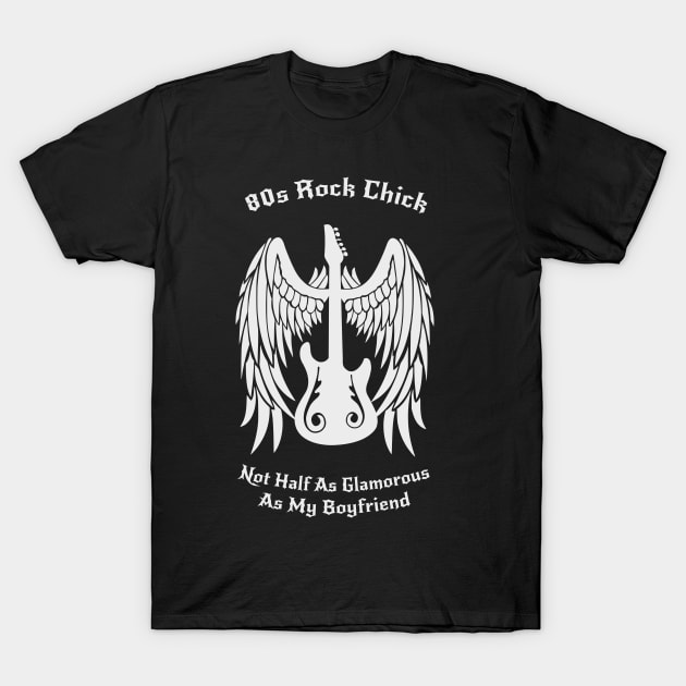 1980s Rock Chick T-Shirt by TimeTravellers